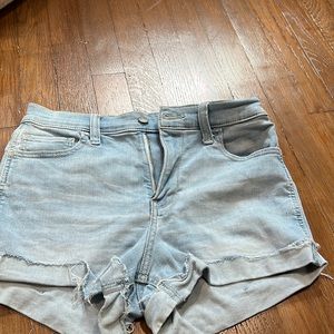 Blue Hollister jean shorts SIZE 7/28